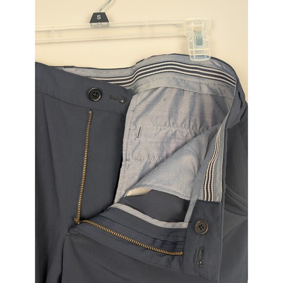 Brooks Brothers Mens 34x32 Navy Performance Tech Chino Golf Pants Poly Spandex - Picture 9 of 14